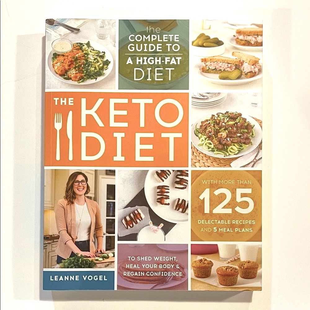 The Keto Diet Cookbook by -Leanne Vogel
